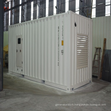 Générateur diesel à 1500kVA Super Soundproof Container avec batterie Free-Maintainace